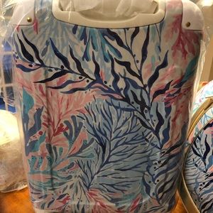 Lilly Pulitzer Luggage on wheels